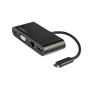 StarTech.com USB-C Multiport Adapter - Mini USB-C Dock met Single Monitor VGA 1080p Video - 60W Power Delivery Passthrough - USB 3.1 Gen 1 Type-A 5Gbps, Gigabit Ethernet - Docking Station (DKT30CVAGPD) thumbnail