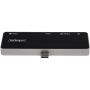StarTech.com USB C Multiport Adapter - USB-C naar 4K 60Hz HDMI 2.0, 100W Power Delivery Pass-Through, 3-Port USB 3.0 Hub met Audio - USB-C Mini Dock - USB Type-C Travel Dock (DKT30ICHPD) thumbnail