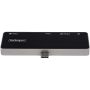 StarTech.com USB C Multiport Adapter - USB-C naar 4K 60Hz HDMI 2.0, 100W Power Delivery Pass-Through, 3-Port USB 3.0 Hub met Audio - USB-C Mini Dock - USB Type-C Travel Dock (DKT30ICHPD) thumbnail