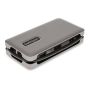StarTech.com USB-C Multiport Adapter, 4K 60Hz HDMI/DP, 3-Port USB Hub, 100W Power Delivery Pass-Through, GbE, Travel Docking Station met Charging, Mini Dock, 30cm Wrap-Around Kabel thumbnail