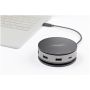 StarTech.com USB-C Multiport Adapter - USB 3.1 Gen 2 10Gbps Type-C Mini Dock met 4K 60Hz HDMI/DisplayPort of 1080p VGA - 75W PD Passthrough, 3-Port USB Hub, GbE - Travel Dock (DKT31CHDVCM) thumbnail