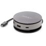 StarTech.com USB-C Multiport Adapter - USB 3.1 Gen 2 10Gbps Type-C Mini Dock met 4K 60Hz HDMI/DisplayPort of 1080p VGA - 75W PD Passthrough, 3-Port USB Hub, GbE - Travel Dock (DKT31CHDVCM) thumbnail