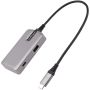 StarTech.com USB C Multiport Adapter, USB Type-C naar 4K 60Hz HDMI 2.0, 100W Power Delivery Pass-through, 3-Port 10Gbps USB Hub, Compacte USB C Mini Dock, 25cm Kabel (DKT31CHPD3) thumbnail