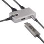 StarTech.com USB C Multiport Adapter, USB Type-C naar 4K 60Hz HDMI 2.0, 100W Power Delivery Pass-through, 3-Port 10Gbps USB Hub, Compacte USB C Mini Dock, 25cm Kabel (DKT31CHPD3) thumbnail