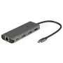 StarTech.com USB-C Multiport Adapter - 10Gbps USB Type-C Mini Dock met 4K 30Hz HDMI - 100W Power Delivery Passthrough - 3-Port USB Hub, GbE - USB 3.1/3.2 Gen 2 Laptop Dock - 25 cm Cable thumbnail
