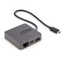 StarTech.com USB-C Multiport Adapter - USB 3.1 Gen 2 Type-C Aluminium Mini Dock - USB-C naar 4K HDMI of 1080p VGA Video - 10Gbps USB-A & USB-C Hub met GbE - Compatibel met Thunderbolt 3 (DKT31CHVL) thumbnail