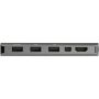 StarTech.com USB C Multiport Adapter - USB-C naar HDMI or Mini DisplayPort 4K 60Hz, 100W Power Delivery Pass-Through, 4-Port 10Gbps USB Hub - USB Type-C Mini Dock - 30cm Vaste Kabel (DKT31CMDPHPD) thumbnail
