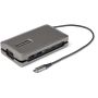 StarTech.com USB C Multiport Adapter, USB C naar 4K 60Hz HDMI 2.0, 2-Port 10Gbps USB Hub, 100W Power Delivery Pass-through, GbE, SD/MicroSD, USB Type-C Mini Dock, 25.4cm Kabel (DKT31CSDHPD3) thumbnail