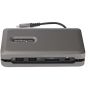 StarTech.com USB C Multiport Adapter, USB C naar 4K 60Hz HDMI 2.0, 2-Port 10Gbps USB Hub, 100W Power Delivery Pass-through, GbE, SD/MicroSD, USB Type-C Mini Dock, 25.4cm Kabel (DKT31CSDHPD3) thumbnail