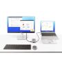 StarTech.com USB-C Multiport Adapter, 4K 60Hz HDMI/VGA, 3-Port USB Hub, 100W Power Delivery Pass-Through, GbE, Travel Docking Station met Charging, Mini Dock, 30cm Wrap-Around Kabel (DKT31CVHPD3) thumbnail