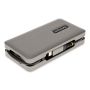 StarTech.com USB-C Multiport Adapter, 4K 60Hz HDMI/VGA, 3-Port USB Hub, 100W Power Delivery Pass-Through, GbE, Travel Docking Station met Charging, Mini Dock, 30cm Wrap-Around Kabel (DKT31CVHPD3) thumbnail