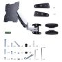 StarTech.com Wandmonteerbare VESA TV arm, Verstelbare Full Motion TV Muurbeugel voor 23"-55" Schermen, Compacte Monitor Arm, 30kg Draagvermogen, Uitschuifbare/Kantelbare/Zwenkbare VESA Wandbeugel (FHA-TV-WALL-MOUNT) thumbnail