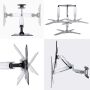 StarTech.com Wandmonteerbare VESA TV arm, Verstelbare Full Motion TV Muurbeugel voor 23"-55" Schermen, Compacte Monitor Arm, 30kg Draagvermogen, Uitschuifbare/Kantelbare/Zwenkbare VESA Wandbeugel (FHA-TV-WALL-MOUNT) thumbnail