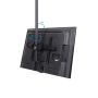 StarTech.com TV Plafondbeugel, Full-Motion Universele Ophangbeugel, Hangende VESA Beugel voor Single 32”-75" TVs / Displays, Kantelen/Zwenken, In hoogte verstelbare telescopische paal (FLATPNLCEIL) thumbnail