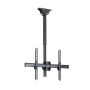 StarTech.com Plafondbeugel voor platte 32" tot 75" tv volledig beweegbaar robuust staal (FPCEILPTBSP) thumbnail