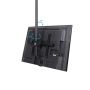 StarTech.com Plafondbeugel voor platte 32" tot 75" tv volledig beweegbaar robuust staal (FPCEILPTBSP) thumbnail