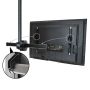 StarTech.com Plafondbeugel voor platte 32" tot 75" tv volledig beweegbaar robuust staal (FPCEILPTBSP) thumbnail
