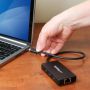 StarTech.com 3 poorts USB C naar USB-A hub met Gigabit Ethernet - USB-C naar 3x USB-A - USB 3.0 (5Gbps) - Inclusief voedingsadapter (HB30C3A1GE) thumbnail
