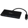 StarTech.com 4 Port USB-C Hub met 4 x USB Type-A (USB 3.0 SuperSpeed) - 60W Power Delivery Passthrough Charging - USB 3.2 Gen 1 (5Gbps) Laptop Hub Adapter - MacBook, Dell (HB30C4AFPD) thumbnail