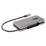 StarTech.com 4-Port USB-C Hub, 1x USB-A & 3x USB-C Ports, USB 3.1 10Gbps, Bus Powered USB Hub, USB Type C Hub met 25cm Wrap-Around Kabel, Compacte USB-C naar USB-A Hub thumbnail