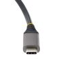 StarTech.com 4-Port USB-C Hub, 1x USB-A & 3x USB-C Ports, USB 3.1 10Gbps, Bus Powered USB Hub, USB Type C Hub met 25cm Wrap-Around Kabel, Compacte USB-C naar USB-A Hub thumbnail