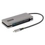 StarTech.com 4-Port USB-C Hub, 1x USB-A & 3x USB-C Ports, USB 3.1 10Gbps, Bus Powered USB Hub, USB Type C Hub met 25cm Wrap-Around Kabel, Compacte USB-C naar USB-A Hub thumbnail