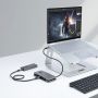 StarTech.com 4-Port USB-C Hub, 1x USB-A & 3x USB-C Ports, USB 3.1 10Gbps, Bus Powered USB Hub, USB Type C Hub met 25cm Wrap-Around Kabel, Compacte USB-C naar USB-A Hub thumbnail