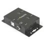 StarTech.com 2-poort Industriële USB naar Seriële Adapter Hub Wandmontage met DIN-Rail Clips (ICUSB2322I) thumbnail