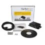 StarTech.com 2-poort Industriële USB naar Seriële Adapter Hub Wandmontage met DIN-Rail Clips (ICUSB2322I) thumbnail