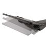 StarTech.com Uitschuifbare Bureau Toetsenbordlade, Full Motion Keyboard en Mouse Tray met Verstelbare Hoogte, 25 x 65cm Plateau, Ergonomisch Bureaublad voor Toetsenbord met Muismat en Polssteun (KBTRAYADJ2) thumbnail