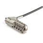 StarTech.com Laptop kabelslot nano-slot gepersonaliseerde combinatie (LTLOCKNANO) thumbnail