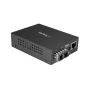 StarTech.com MCMGBSCSM10 netwerk media converter 1000 Mbit/s 1310 nm Single-mode Zwart thumbnail