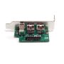 StarTech.com 3-poort 2b 1a 1394 Mini PCI Express FireWire Adapterkaart (MPEX1394B3) thumbnail