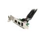 StarTech.com 3-poort 2b 1a 1394 Mini PCI Express FireWire Adapterkaart (MPEX1394B3) thumbnail