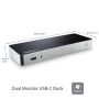 StarTech.com Dual-Monitor USB-C docking station, 60W Power Delivery voor Windows Laptops, USB Type-C naar HDMI / DVI Dock, USB 3.1 Gen 1 Type C Dock met Lader, 5x USB, Thunderbolt 3 Compatibel (MST30C2HHPDU) thumbnail