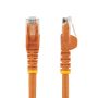 StarTech.com Cat6 patchkabel met snagless RJ45 connectors 3 m, oranje (N6PATC3MOR) thumbnail