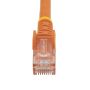 StarTech.com Cat6 patchkabel met snagless RJ45 connectors 3 m, oranje (N6PATC3MOR) thumbnail