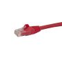 StarTech.com Cat6 netwerkkabel met snagless RJ45 connectoren UTP patchkabel rood 0,5m (N6PATC50CMRD) thumbnail
