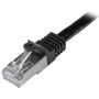 StarTech.com N6SPAT50CMBK netwerkkabel Zwart 0,5 m Cat6 SF/UTP (S-FTP) (N6SPAT50CMBK) thumbnail