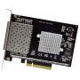 StarTech.com 4 Ports PCI Express 10G SFP+ Netwerkkaart, Intel XL710 Open SFP+ Converged Adapter, PCIe 10 Gigabit Ethernet Server NIC, 10GbE Glasvezel LAN Kaart, Dell PowerEdge HPE ProLiant (PEX10GSFP4I) thumbnail