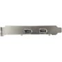 StarTech.com 2-poorts PCI Express FireWire kaart PCIe FireWire 1394a adapter (PEX1394A2V2) thumbnail