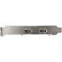 StarTech.com 2-poorts PCI Express FireWire kaart PCIe FireWire 1394a adapter (PEX1394A2V2) thumbnail
