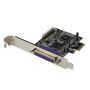 StarTech.com 2-poort PCI Express / PCI-E Parallelle Adapter Kaart IEEE 1284 met Low Profile Bracket (PEX2PECP2) thumbnail