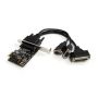 StarTech.com 2S1P PCI Express Seriële Parallele Combokaart met Breakout-kabel (PEX2S1P553B) thumbnail