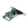StarTech.com 2-port PCI Express RS232 Serial Adapter Kaart, PCIe RS232 Seriële Host Controller Kaart, PCIe naar Dual Serial DB9 Kaart, 16950 UART, Uitbreidingskaart, Windows & Linux (PEX2S953) thumbnail