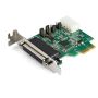 StarTech.com 4 Port PCI Express RS232 Seriële Kaart, PCIe RS232 Serial Host Controller Kaart, PCIe naar Serial DB9 Adapter Kaart, 16950 UART, Low Profile Uitbreidingskaart, Windows & Linux (PEX4S953LP) thumbnail