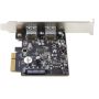 StarTech.com 2-Port USB PCIe Kaart met 10Gbps/poort - USB 3.2 Gen 2 Type-A PCI Express 3.0 x2 Host Controller Kaart - Add-On Adapter Kaart - Full/Low Profile - Windows & Linux (PEXUSB312A3) thumbnail