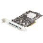 StarTech.com 4-Port USB PCIe Kaart - 10Gbps USB 3.1/3.2 Gen 2 Type-A PCI Express Kaart met 2 Controllers - 4x USB-A - USB PCIe Add-On Adapter Kaart - Windows/Mac/Linux (PEXUSB314A2V2) thumbnail
