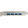 StarTech.com 4-Port USB PCIe Kaart - 10Gbps USB 3.1/3.2 Gen 2 Type-A PCI Express Kaart met 2 Controllers - 4x USB-A - USB PCIe Add-On Adapter Kaart - Windows/Mac/Linux (PEXUSB314A2V2) thumbnail