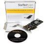 StarTech.com 4-poorts PCI Express (PCIe) SuperSpeed USB 3.0 kaartadapter met 4 speciale 5 Gbps kanalen UASP SATA/LP4-voeding (PEXUSB3S44V) thumbnail